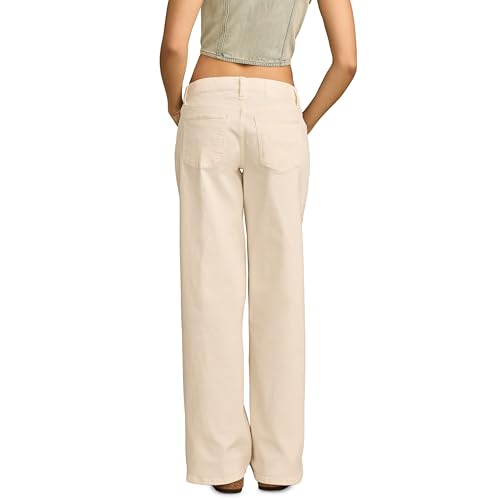 Lucky Brand Women's Mid Rise Sweet Wide Leg2