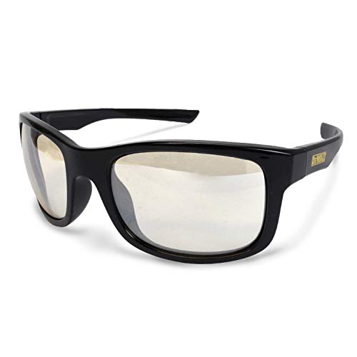 DeWalt DPG107-1D Supervisor Premium Black Frame Clear Lens Safety Glasses ANSI Certified (1-Pair)
