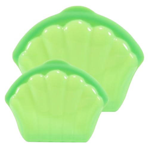 Bolsas de almacenamiento reutilizables - bolsas de congelador reutilizables con fugas | 2x Contenedor de preservación de frescura | Bolsas de comida de silicona | Bolsas de silicona reutilizables para