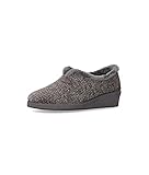  Garzón - Zapatilla Casa, Mujer, Invierno, Slippers, Pantuflas, Cómodo, Modelo 1325.538, Color Gris talla: 38