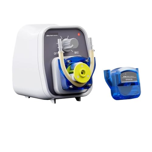 50-100ml/min KCP-D Mini Peristaltic Pump 24V DC Motor Dosing Pump 2mmX4mm BPT Tubing with Adjustable Flow Rate Control