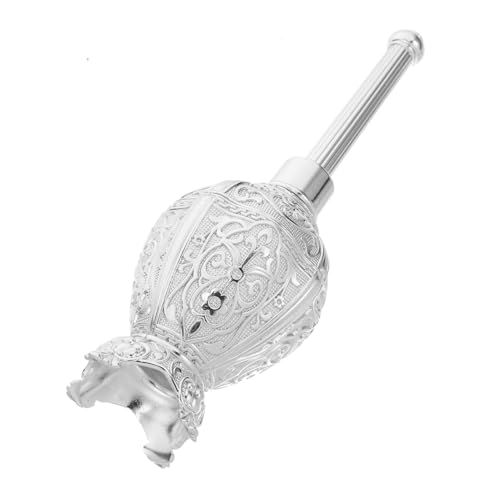 Alipis Bottiglia di Acqua Santa in Vetro Acquasantiera per Battesimo Stile Medievale Contenitore Sacro per Preghiera per Chiesa e Casa