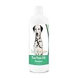 Healthy Breeds Dalmatian Tea Tree Oil Shampoo – Formulated for Dry, Irritated Skin – Reduce Dandruff – Wintergreen Scent – 8 oz