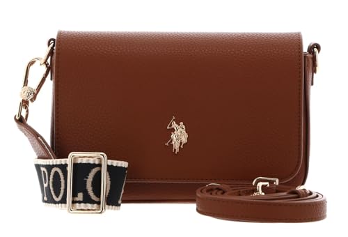 Sac à épaule U.S. Polo Assn. marron clair compact pour vos mains libres