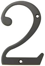 Deltana RN4-2 Solid Brass 4 Number 2