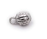 Onwomania Charm Handball 3D Ball Anhänger Kette Armband Schmuckzubehör Bastelbedarf