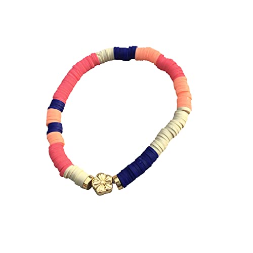 Madam ERLE | Armband No3 | aus Katsuki Perlen | aus kleiner Manufaktur | sommerlich pink blau gelb orange Cover