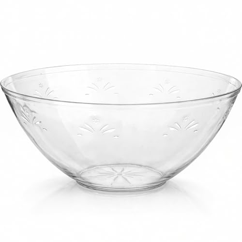 Blue Sky Round Clear Large Disposable Serving Bowl (1...