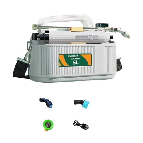 Pulvérisateur 5L rechargeable à buse réglable jet précis - 2