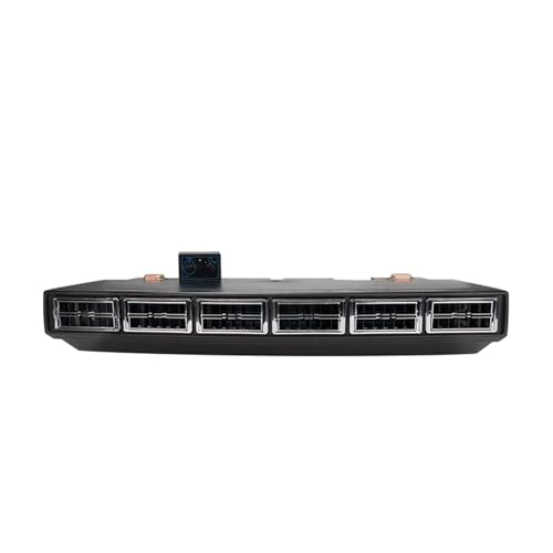 Aire acondicionado automotriz universal, conjunto de evaporador refrigeración y calefacción 12V 24V, Compatible con vehículos ingeniería autobuses, furgonetas RV camiones(T2-12V)