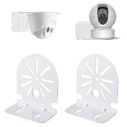 WiTi Soporte de Pared de Metal sólido para Cámara ...: No es universal, por favor, evalúa la compatibilidad con tu cámara. Compatible con EZVIZ, TAPO, etc Montaje en pared atornillado Material: metal Color: blanco