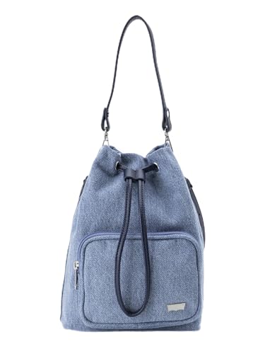 Levi's Bolsa de la Mujer, Women Bucket Bag, Azul Claro