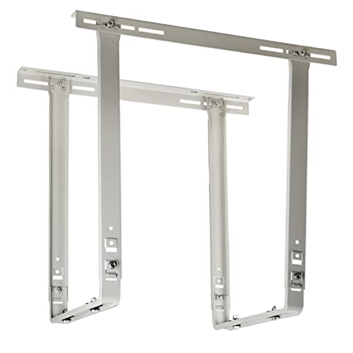 Soporte de montaje universal de CA para exteriores, soporte resistente para unidades de condensador de aire acondicionado sin conductos, fácil instalación en el techo