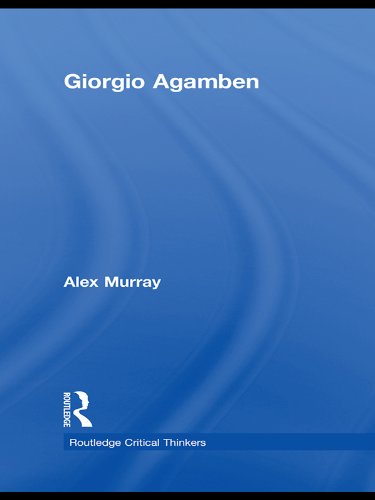 Giorgio Agamben (Routledge Critical Thinkers)