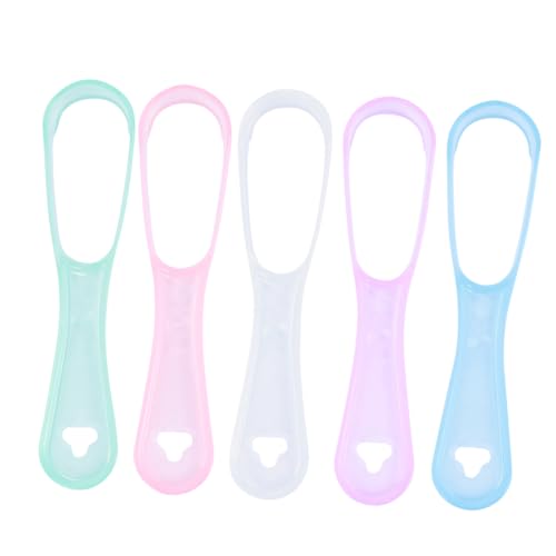 PACKOVE 10Pcs for Adults Ergonomic Design for Fresh Breath Multi Transparent