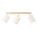Produktbild Brilliant Living Galance Deckenstrahler holz hell/weiß 86730/75