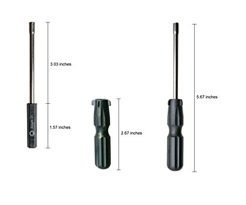 Carburetor Adjustment Tool, 8-in-1 Carb Adjusting Tuning Screwdriver Tool Kit for 2 Cycle Small Engine of Chainsaw Weed Eater Blower Trimmer etc.