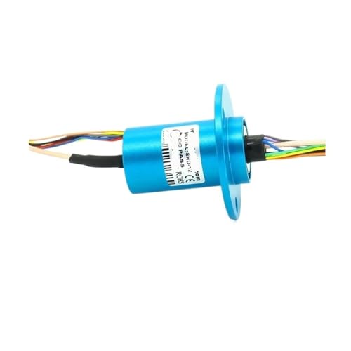 Câble coaxial HD rotatif : capsule collectrice 22 mm anti-torsion 12 circuits