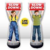 Precious Lives 2-Sided Inflatable Child Safety Sign