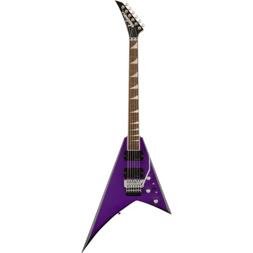Jackson X Series Rhoads RRX24 Purple Metallic with Black Bevels – Guitare Électrique - Les Beatles, Paul McCartney, John Lennon, RIngo Starr, George Harrison Jackson X Series Rhoads RRX24 Purple Metallic with Black Bevels - Guitare Électrique – Image 3