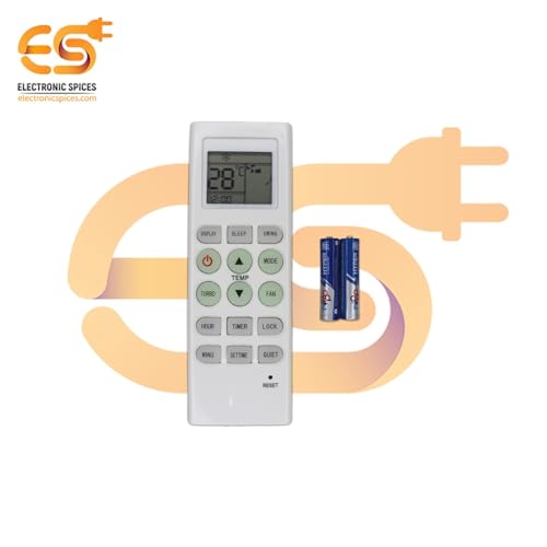 Image of Electronic Spices AC Remote | Compatible with Lloyd AC (Model AC-36B) with AAA Batteries
