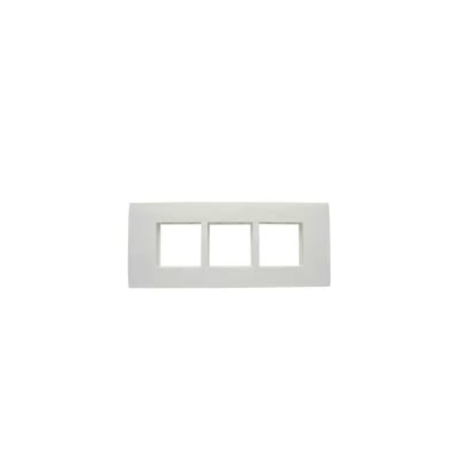 Anchor by Panasonic Penta Modular 6 Module Regular Plate for Switchboard, White 6M Plate, (65906)