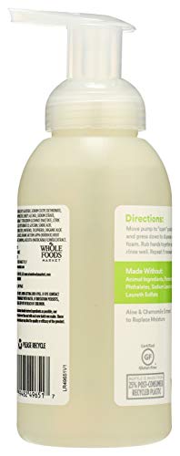 Image of 365 by Whole Foods Market, Hand Soap Foaming Mint Garden, 12 Fl Oz (Pack of 2)