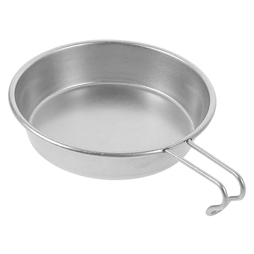 OKUMEYR Collapsible Camping Bowl Portable Stainless Steel Soup Bowl with Handle Camping Dinnerware