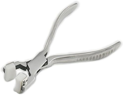 Nose Plier Tool Jewelry Repair Bracelet Forming Spring Bending Nylon Ring Plier Tools