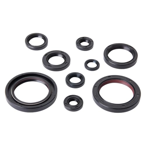 Image of Tusk Engine Oil Seal Kit Compatible with Honda CRF450X 2005-2017