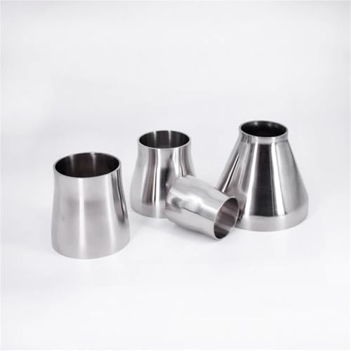 Réducteur de soudure sanitaire en inox SUS 304 avec finition tête à tête durable - 3