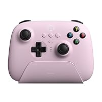8bitdo Bluetooth 充電ドック付 ゲーミングコントローラー Amazon.co.jp: 8BitDo Ultimate 2.4G充電ドック付きワイヤレス