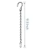 YINGFENG 10 Pack 9.5 Inch Black Hanging Chains, Garden Plant Hangers for Hanging Bird Feeders, Billboards, Chalkboards, Basket, Planters, Lanterns, Wind Chimes and Decorative Ornaments Etc.