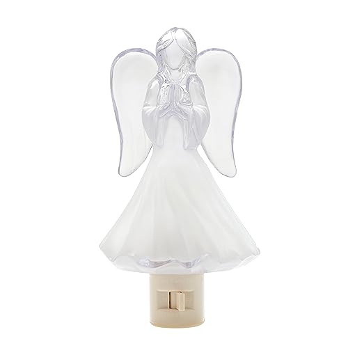 Creative Hobbies Heavenly Glow Angel Night Light - Includes 5W C7 and Rotational Socket with On/Off Switch
