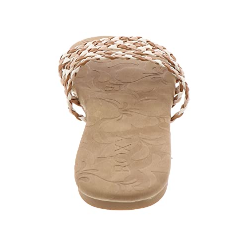 Roxy Olina Brown/Tan 7 M #TOP5