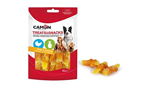 Camon Treats&Snack bocconcini con Pollo e Banana 80g