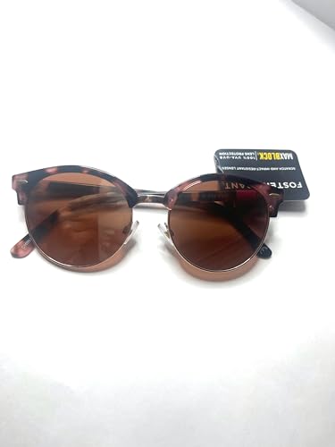 Foster Grant Sunglasses round club Havana pink rose3