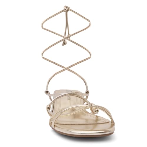 Shoe Land SL-Danica Women's Lace-Up Chunky Low Heels, Strappy Ankle Wrap Heeled Sandals, Square Open Toe Tie-Up Dress Sandals for Holiday, Party, and Wedding2