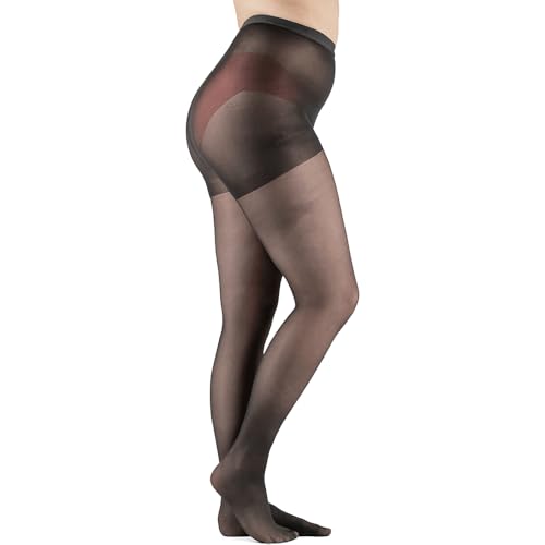 Image of Actifi Women's Sheer 20-30 mmHg Compression Pantyhose, Firm Support