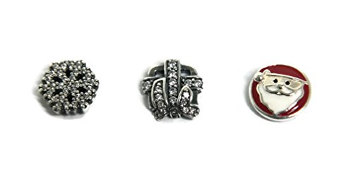 Pandora Plata y Perlas elegantes con óxido de circonio brillante para mujer