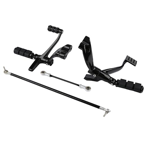 Vpzmt Harley Forward Controls Complete Kit Pegs Levers & Linkages Compatible With Harley Davidson Sportster Xl1200 Forty-Eight Roadster Nightster 883Iron 2004-2013 (Black) #TOP2