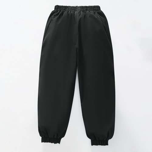 Boys Hiking Pants Kids Winter Fleece Lined Waterproof Windbreaker Pants Warm Thicken Outdoor Camping Travel Sweatpant4