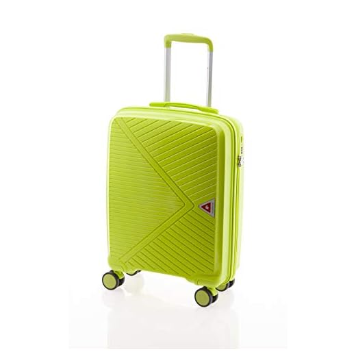 Guess_09, Maleta de Viaje 4 Ruedas Extensible de Gladiator, 65 cm, 58 L, Polipropileno, Lima