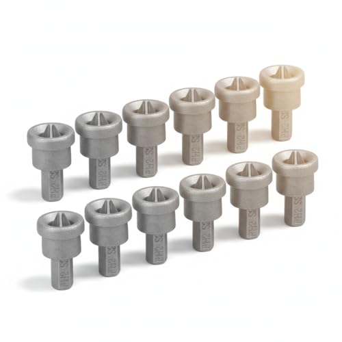 Candeon Drywall Dimpler Drill Bit - 10pcs Drywall Screw Setter Drywall Dimpler Magnetic PH2 Bits Drywall Bit Set CROS Screwdriver Bits Set for Plasterboard Screw Depth Stop Limit