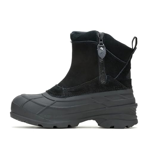 Image of Kamik Champlain 3 Snow Boots for Men - Waterproof Winter Boots for Men - Thermal Insulation & Slip-On Entry - Side-Zip Non-Slip Traction - Lightweight Rubber Shell - Side Zipper Closure