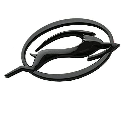 Ssdd 2Pcs (Pair) Flying Impala Emblem Car Badge Trunk Left And Right Side Decal 3D Sticker Replacement For Ss Lt Ltz Eco Ls Chevrolet Impala 10253595 (Black) (Ch-Flying Impala-2) #TOP2