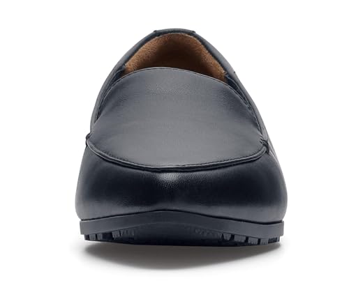 Image of Shoes for Crews Women's Slip-Resistant Loafers - Comfortable, Non-Slip Dress Shoes for Women in Healthcare, Hospitality, Education, Retail - Loren