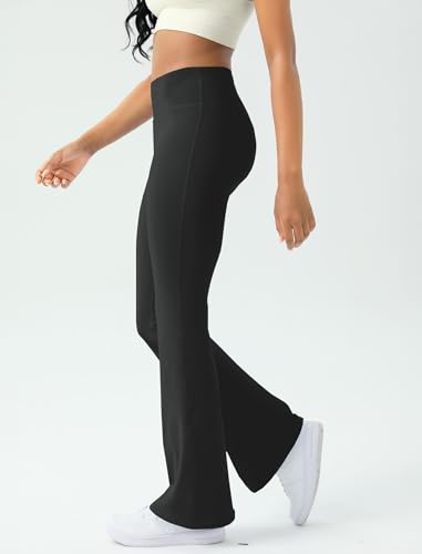 Image of AB-Eleven Women's Yoga Pants Bootcut Flare Leggings Bell Bottom Leggings