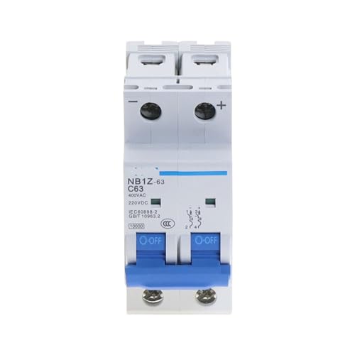 Disjoncteur 2 pôles 50Amp DC évite la surchauffe de vos circuits électriques de tension 400V