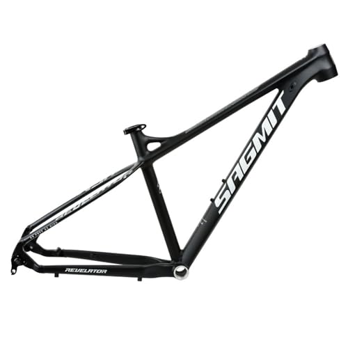 DHNCBGFZ 26/27.5/29er Hardtail Mountain Bikes Frame 15.5/17/18inch Aluminum Alloy Rigid Frame Disc Brake Racing Frame Thru Axle 12x142mm for Max 2.5